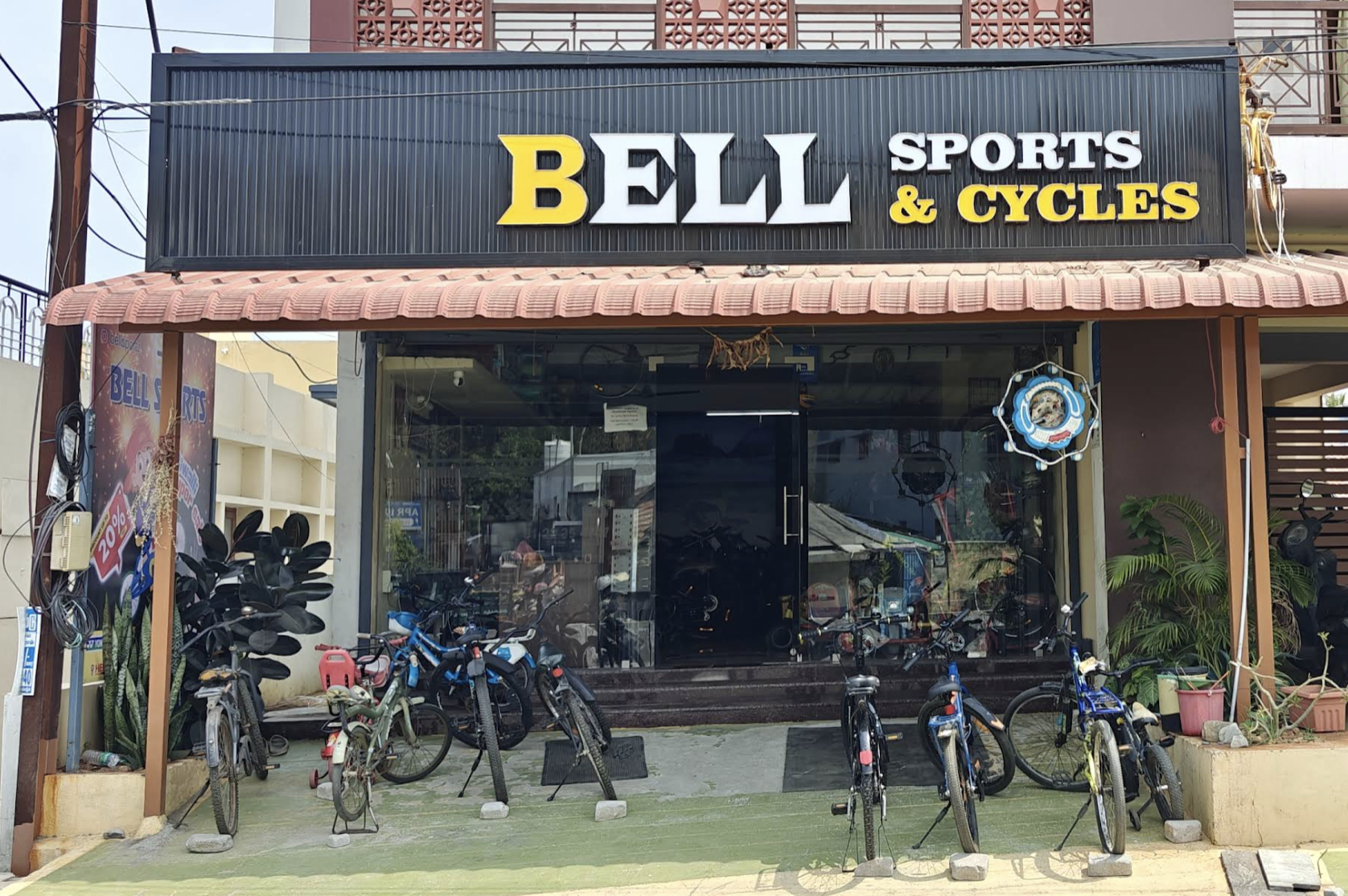 Bell Sports Shop Front